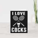 Suche nach i liebe badminton karten Sport