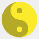 Recherche de symbole yang autocollants Taoïsme