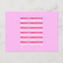 Suche nach rosa weihnachten postkarten Winter