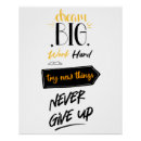 Suche nach traum poster Motivation