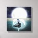 Recherche de lune art Plage