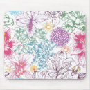 Recherche de beau motif tapis souris Fleur
