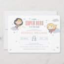 Recherche de superhero baby shower invitations Dc comics