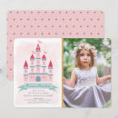 Recherche de château princesse invitations Conte de fées