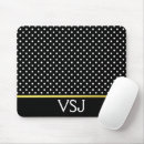 Suche nach und weißes monogramm mousepads Initialen
