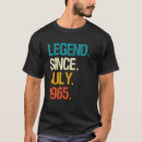 Suche nach legende seit 1965 tshirts Alt