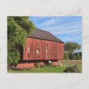 Recherche de grange rouge cartes postales Pays