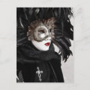 Suche nach schwarze federn postkarten Maske