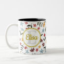 Recherche de motif coloré tasses Fleur