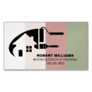 Recherche de peintres de maison cartes visite Customer