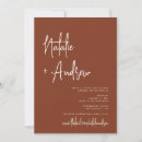 Recherche de orange brun invitations Script