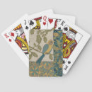 Recherche de oiseau bleu jeux de cartes Motif