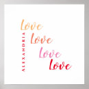 Suche nach personalisierte typografie poster Liebe