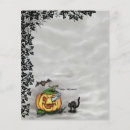 Recherche de halloween papier à lettre Araignée