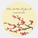 Recherche de sakura rouge autocollants Fleurs de cerisiers