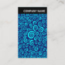 Recherche de spirale bleue cartes visite Moderne