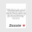 Suche nach vers aufkleber Ermutigend