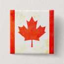Recherche de drapeau canadien badges Rouge