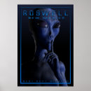 Suche nach aliens poster Roswell