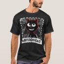 Suche nach katzen cartoon tshirts Schwarz