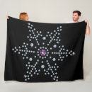 Suche nach schneeflocken decken Schwarz