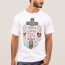 Suche nach jesus liebt dich tshirts Bibel