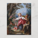 Recherche de fragonard cartes postales Jardin