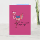 Recherche de flamingo vœux cartes Blanc
