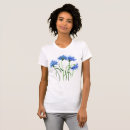 Suche nach blaues blumen tshirts Natur