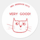 Suche nach süßer cartoon aufkleber Katze