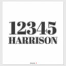 Suche nach nummer aufkleber Zahl