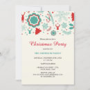 Recherche de rouge vert invitations Vintage