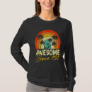 Recherche de anniversaire plage tshirts Rétro