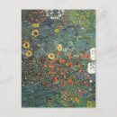 Recherche de klimt cartes postales Fleurs