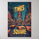 Suche nach times square poster Vintag