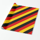 Recherche de rayures noires papier cadeau Rouge