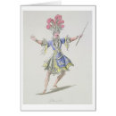 Recherche de conception de costume cartes postales Ballet