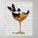 Suche nach boston terrier poster Cocktail