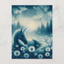 Recherche de dormir cartes postales Bleu