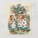 Recherche de pays des merveilles cartes postales Lapin blanc