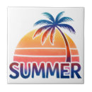 Recherche de palmier carreaux Coucher de soleil