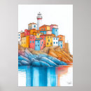Recherche de peinture phare posters Illustration