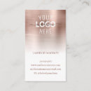 Recherche de marque cartes visite Beauté