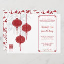Recherche de lanterne rouge invitations Double bonheur