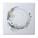 Recherche de fleurs blanches carreaux Bleu