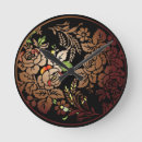 Suche nach schwarzer vogel wanduhren Vögel