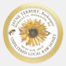 Recherche de tournesol autocollants Abeille