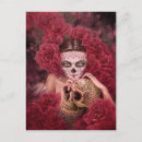 Suche nach gemaltes gesicht postkarten Dia de los muertos