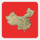 Recherche de la chine autocollants Géographie