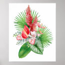 Suche nach weiße tropische blume poster Elegant